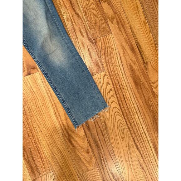 Mother The Pixie Dazzler Ankle Fray Jeans - Picture 6 of 6